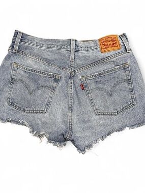 Levi's 501 Women's Light Blue Denim Highwaisted Shorts